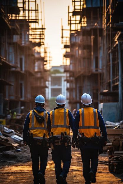 Seng Engineering team on a construction site
